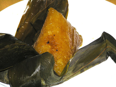 dumpling de arroz dulce