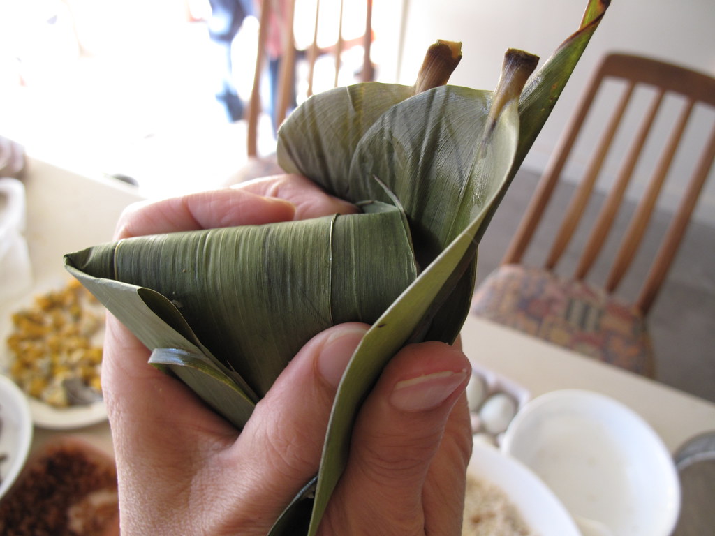 dumpling de arroz