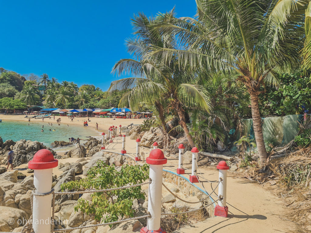 埃斯孔迪多港 海灘puerto angelito